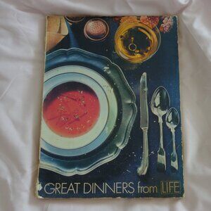 Vintage Great Dinners from Life published by Time-Life Books Softcover Book